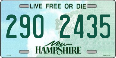 NH license plate 2902435