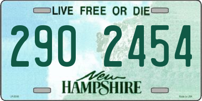 NH license plate 2902454