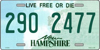 NH license plate 2902477