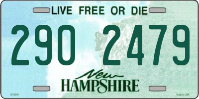 NH license plate 2902479