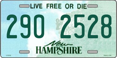 NH license plate 2902528