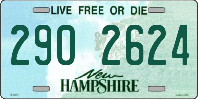 NH license plate 2902624