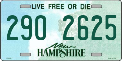 NH license plate 2902625