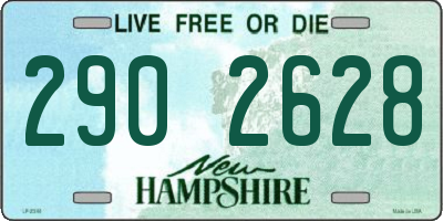 NH license plate 2902628