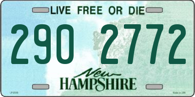 NH license plate 2902772