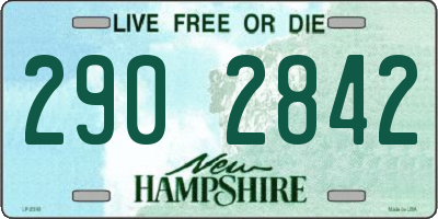 NH license plate 2902842