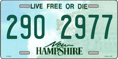 NH license plate 2902977