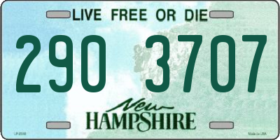 NH license plate 2903707