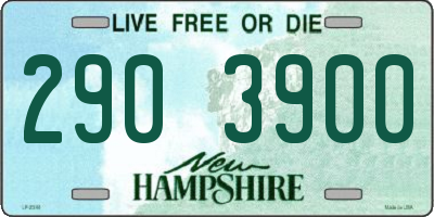 NH license plate 2903900