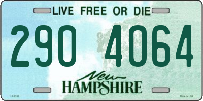 NH license plate 2904064