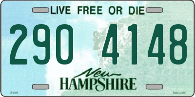 NH license plate 2904148