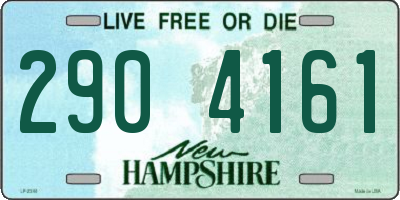 NH license plate 2904161