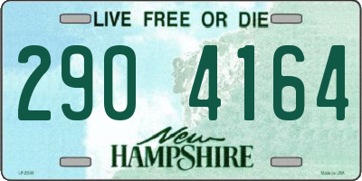 NH license plate 2904164