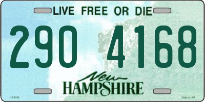 NH license plate 2904168