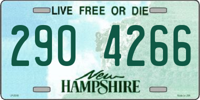 NH license plate 2904266