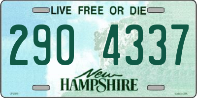 NH license plate 2904337