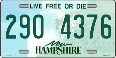 NH license plate 2904376