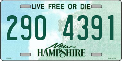 NH license plate 2904391