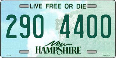 NH license plate 2904400