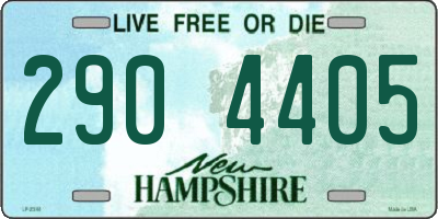 NH license plate 2904405