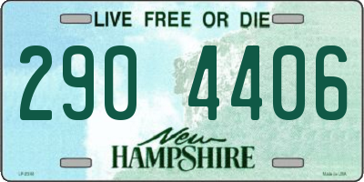 NH license plate 2904406