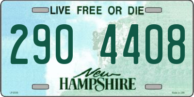 NH license plate 2904408
