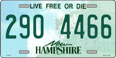 NH license plate 2904466