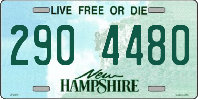 NH license plate 2904480