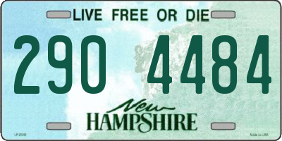 NH license plate 2904484