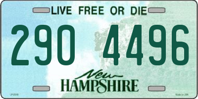NH license plate 2904496