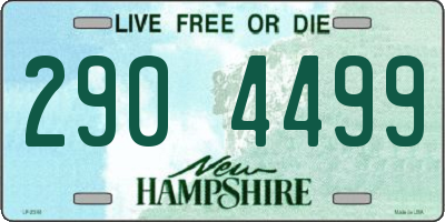 NH license plate 2904499
