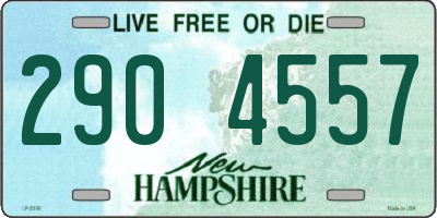 NH license plate 2904557