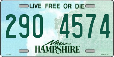 NH license plate 2904574