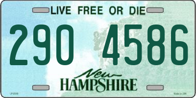 NH license plate 2904586