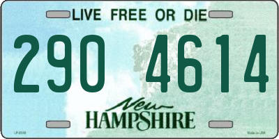 NH license plate 2904614