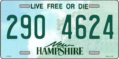 NH license plate 2904624