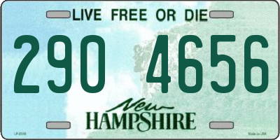 NH license plate 2904656