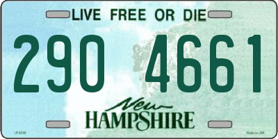 NH license plate 2904661