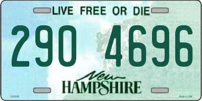 NH license plate 2904696