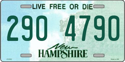 NH license plate 2904790