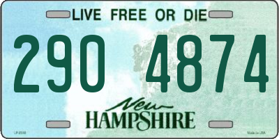 NH license plate 2904874