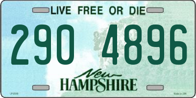 NH license plate 2904896