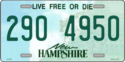 NH license plate 2904950
