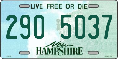 NH license plate 2905037