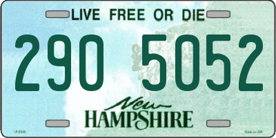 NH license plate 2905052