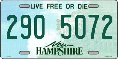 NH license plate 2905072