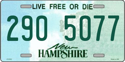 NH license plate 2905077