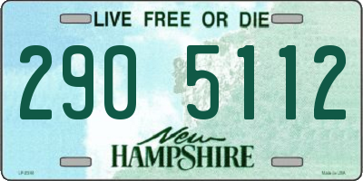 NH license plate 2905112