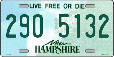 NH license plate 2905132
