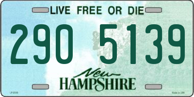 NH license plate 2905139